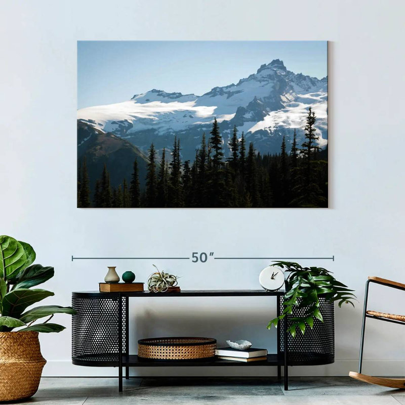 Sommet du Mont Rainier à Alvord, H 32 po x l 48 po