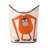 3 Sprouts - Baby Laundry Hamper  - Storage Basket Organizer Bin for Nursery - Orangutan