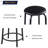 Rectangular Height Adjustable 121cm L Training Table