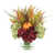 Green/Burgundy/Orange