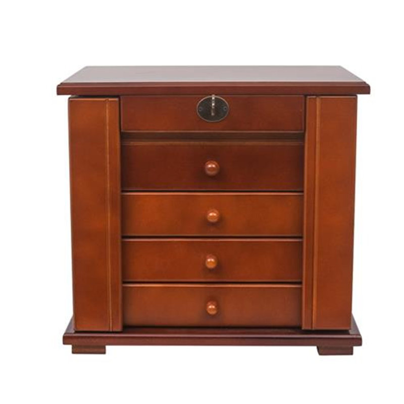 Armoire à bijoux avec Miroir williamrebridge, Brun