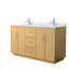 Elan TK 66" Freestanding Double Bathroom Vanity with Marble Top-1358361534-1358361535-1585715633