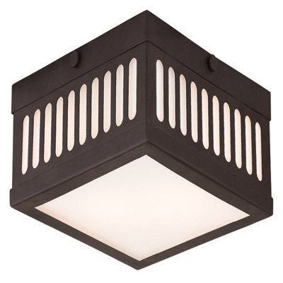 Alix Glass Flush Mount