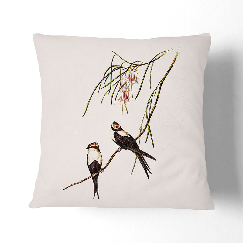 Square Throw Cushion, Black, 40cm H x 40cm W x 15cm D