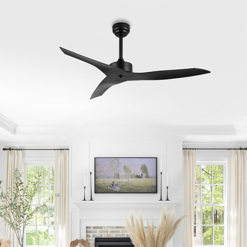 Artisha 50'' Ceiling Fan, Black