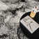 Shag Adrian Grey/Black Rug