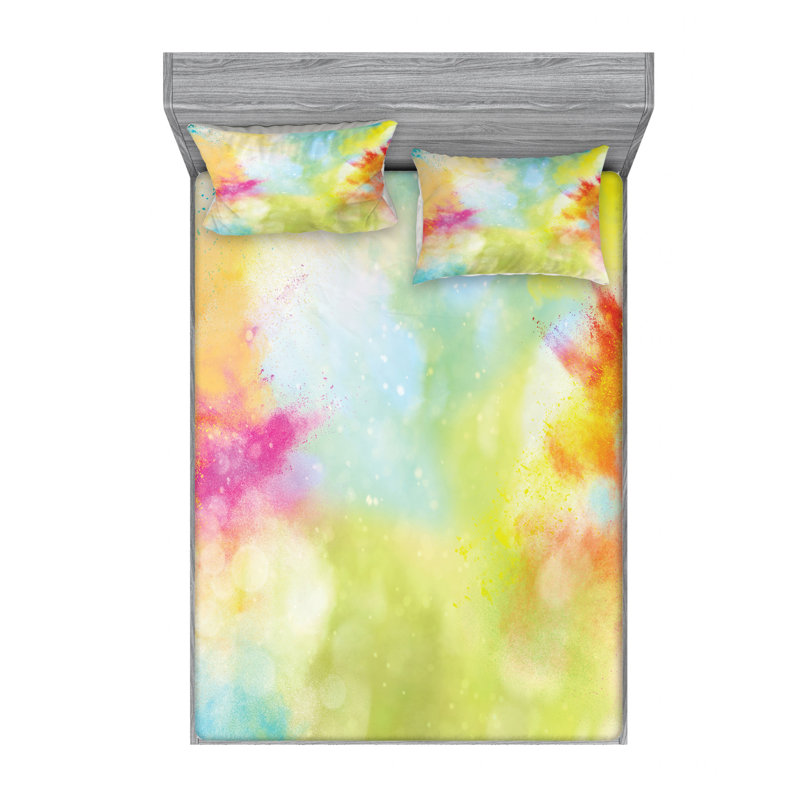 Microfiber Sheet Set, Queen Sheet Set with Fitted Sheet