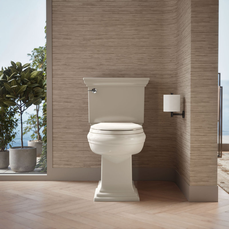 Lustra with Quick-Release Hinges Toilet Seat, Innocent Blush, Elongated