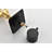 Extra High Flow 3/4" Shower Volume Control Valve, Adjustable Brass Handle, Matte Black, Metal, Precise Water Management Handle Construction, Flow, Temperature, And Regulation