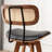 Sirine 4-Piece Swivel Vegan Leather Counter Stool-103707235