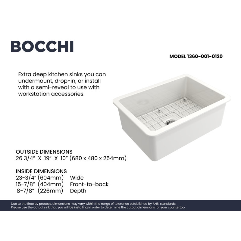 Sotto 27'' L Kitchen Sink