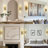 2-Light Brass Wallchiere 22.8" Long Glass Wall Sconce for Bathroom-897495691