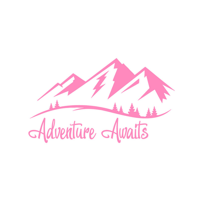 Adhésif décoratif aventure, Rose tendre