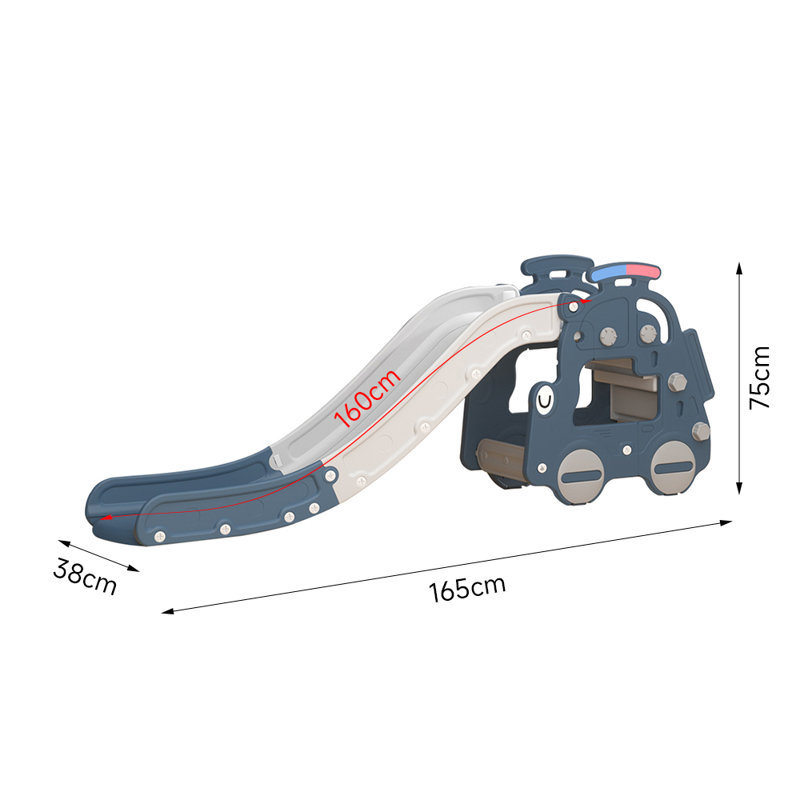 Living And Home Indoor Slide, Blue