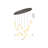 14-Light Transitional Multi-Globe Chandelier -511310673
