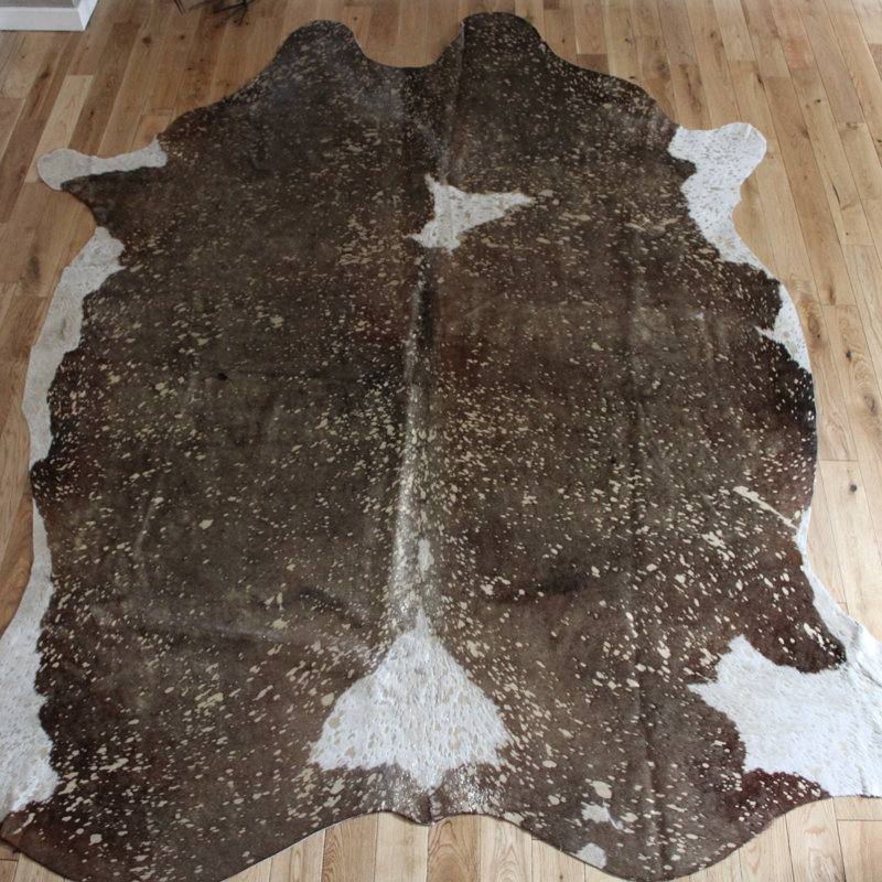 One-of-a-Kind Clements Brown Rug