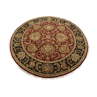 Rinze Hand Knotted Wool Oriental Indoor Rug