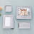 Beaded Silver Metal Beaded Picture Frame-27330297