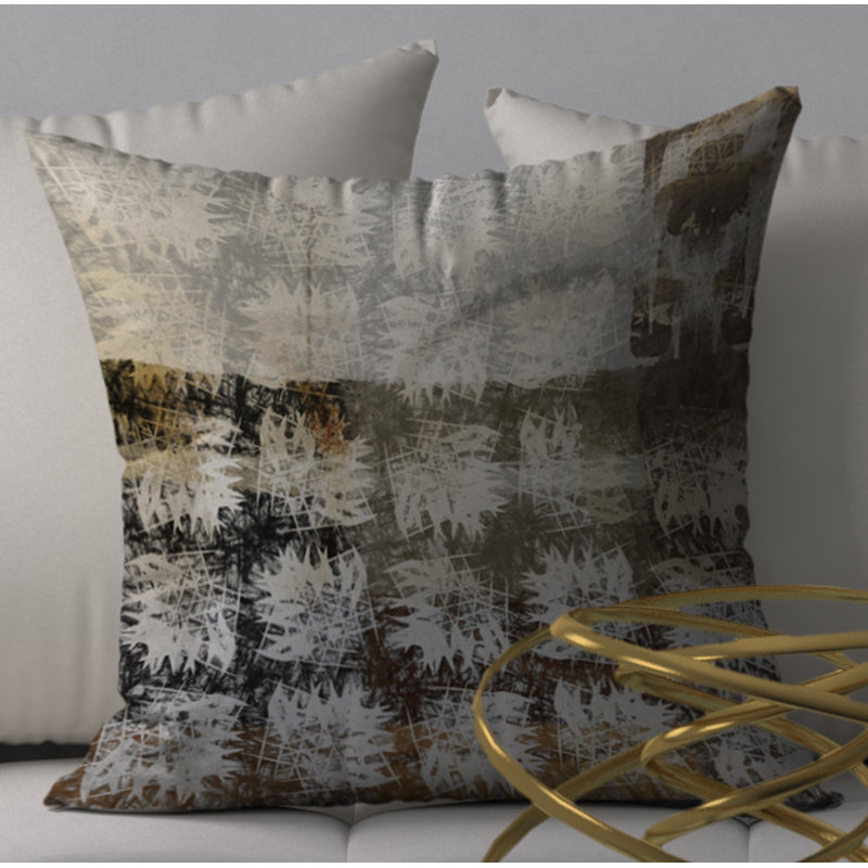 Reversible Throw Pillow, 18" x 18"