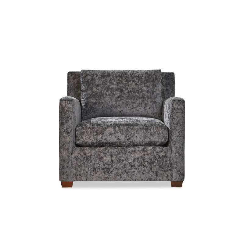 Upholstered Armchair, Weathered Gray, 61645-65