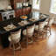 Tabouret de bar et de comptoir pivotant Dorrell-47946586