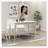 Alsafi Solid Wood Base Dining Table