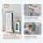 Teamson Kids Little Chef Chester Wooden Play Kitchen with Large Fridge, Sink and 12-Piece Accessory Set-116484500