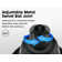7 Spray Modes High Pressure Fixed Shower Head