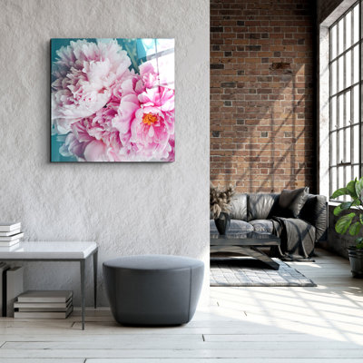 Superbe peinture décorative en verre trempé de 31,5 po x 31,5 po | 100% verre trempé, épaisseur: 0,16 pouce | Imprimé UV pour des couleurs éclatantes et une durabilité | Décoration murale parfaite pour le salon, la chambre à coucher ou le bureau, design élégant et moderne