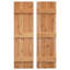 Volets traditionnels pour l'extérieur en planches avec couvre-joints-40992779-40992782