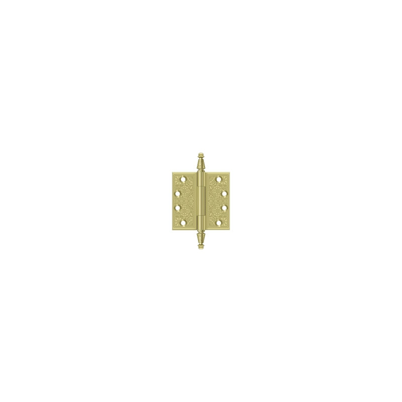 Hinge, Polished Brass