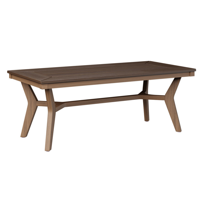 Table basse berlinoise Berlin, Acajou antique, Imbuia