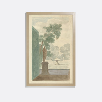 Design For A Hall Piece Print by Dionys Van Nijmegen