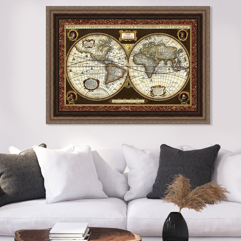 Steverson " Decorative World Map "
