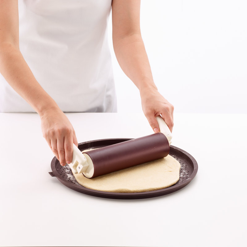 Lékué Round Pizza Crisper Mat, 36 Cm