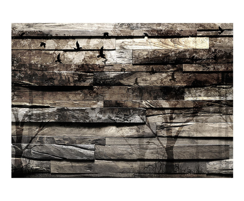 Eabha 3D Embossed Matte Peel & Stick Mural, 280cm W x 392cm L
