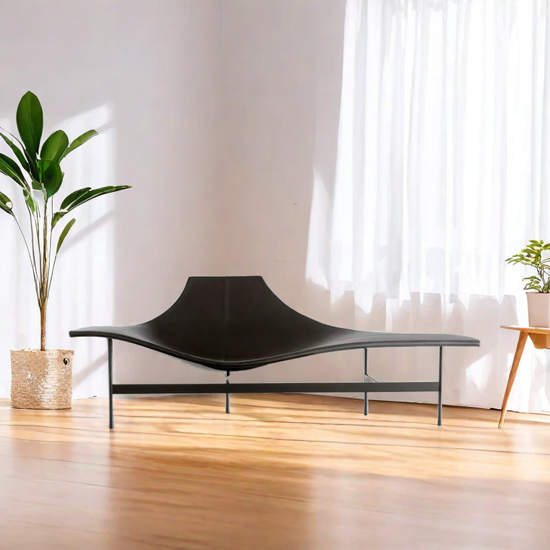 Chaise longue rembourrée Sense