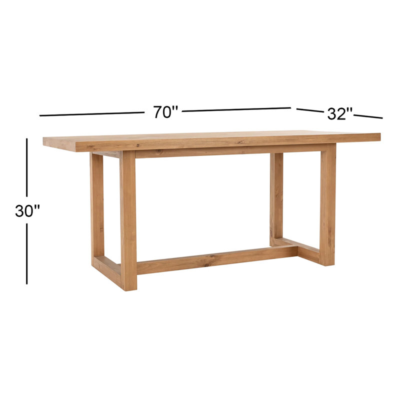 Modica Solid Wood 6 Piece Dining Set