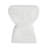 Cleo Outdoor Paito Modern Minimalist MGO Side Table, White