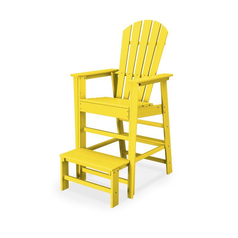 Chaise de sauveteur POLYWOOD South Beach, Citron