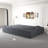 Evren Boneless Modern Minimalist Compression Convertible Floor Sofa Bed with Pillows-124301690-118805989