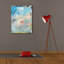 «Blue Fade No. 2» par Jan Weiss, art mural sur toile-1394264672