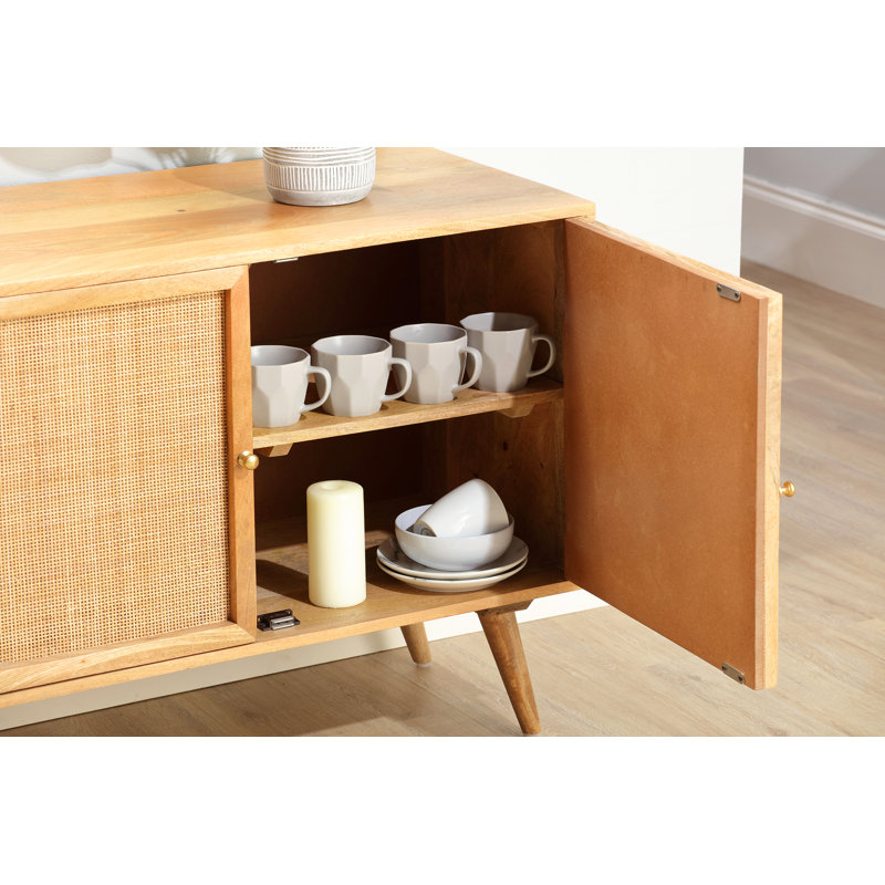 Watheroo 145Cm Wide Sideboard, Natural