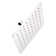 Signature Hardware 8" Modern Square Rainfall Shower Head with Rounded Corners  2.5 gpm