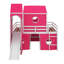Lit mezzanine double avec tour-1181027167