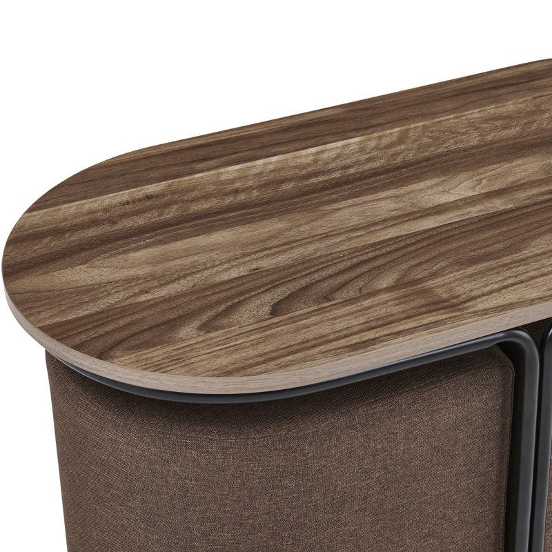 Table basse 30,7 po Mira, Brown