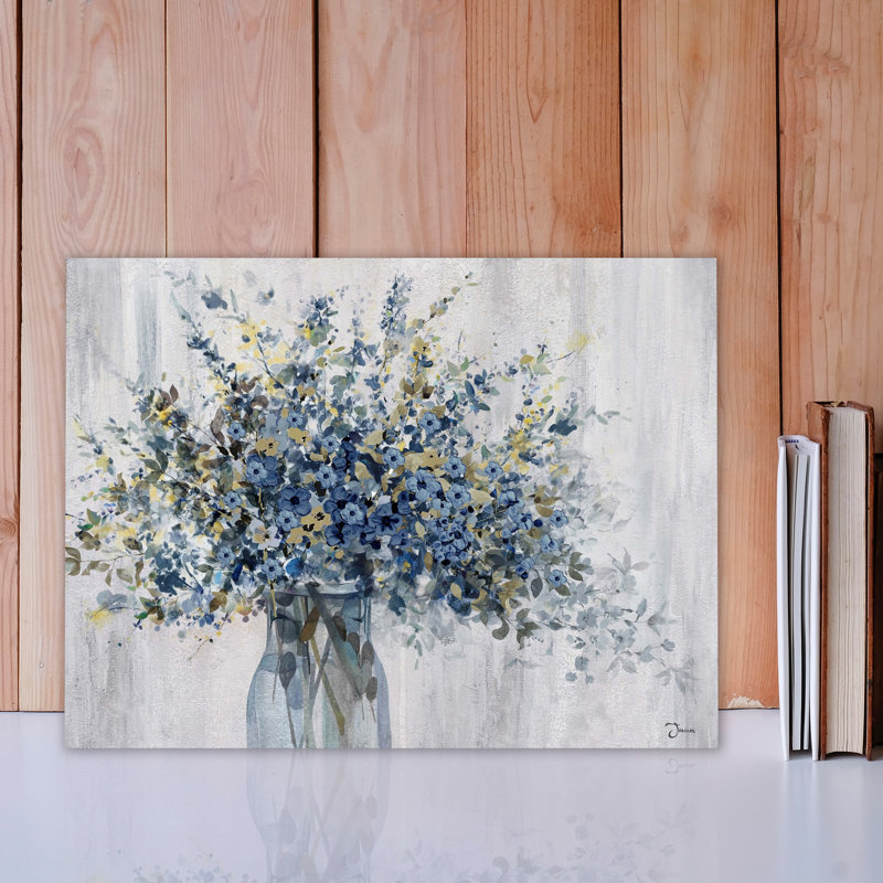Peinture sur toile tendue, H 12 po x l 16 po x P 1,5 po
