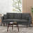 Coryon 3 Seater Sofa with Nailhead Trim, Accent Sofa Upholstered Contemporary Birchwood Legs-112385803