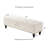 Beige Fabric 59" Bed Bench Storage - Versatile For Different Rooms Solid Wood Legs With Modern Design Your Home Foam Fill-1873493008
