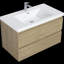 Meuble-lavabo mural moderne pour salle de bain-76649971